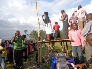 With the 0pen air crusades, more than 200 people gave their lives to Christ!