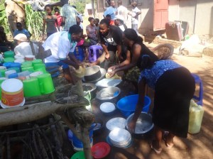 Also, providing food at the crusade helped meet people's felt needs and create a feeling of community. 