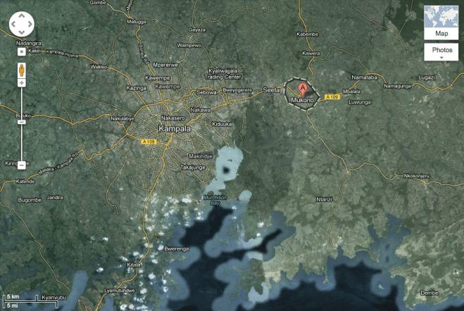 Mukono is a rural area in Central Uganda, roughly 2 hours travel from Kampala. 