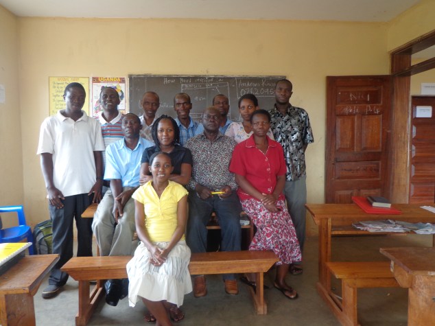 The Church Based Training Bible School in Mukono. 