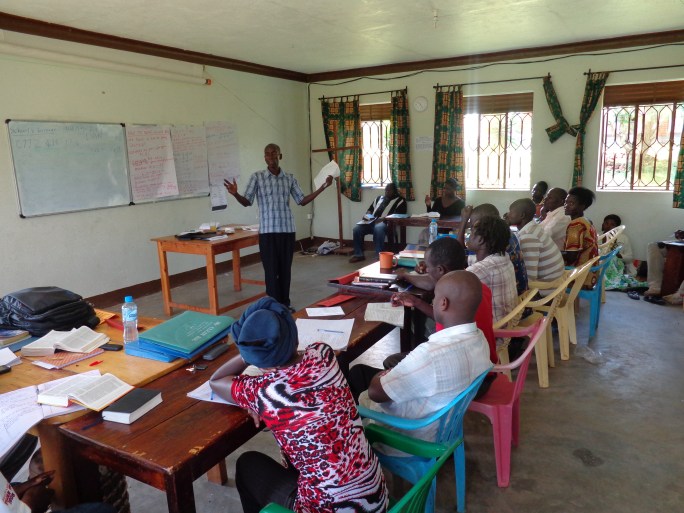 Dan teaching a YWAM class in Arua, in Northern Uganda near the DRC and South Sudan borders.  